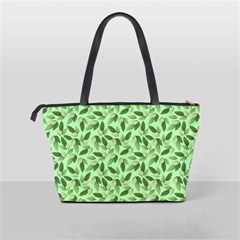 Leaves Pattern Texture Seamless Classic Shoulder Handbag from ArtsNow.com Back