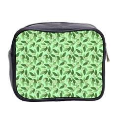 Leaves Pattern Texture Seamless Mini Toiletries Bag (Two Sides) from ArtsNow.com Back