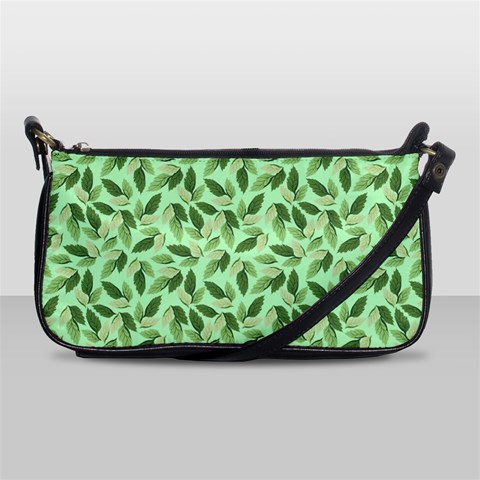 Leaves Pattern Texture Seamless Shoulder Clutch Bag from ArtsNow.com Front