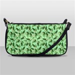 Leaves Pattern Texture Seamless Shoulder Clutch Bag