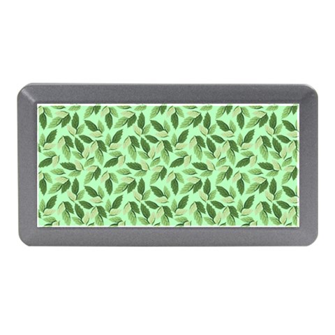 Leaves Pattern Texture Seamless Memory Card Reader (Mini) from ArtsNow.com Front