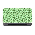 Leaves Pattern Texture Seamless Memory Card Reader with CF