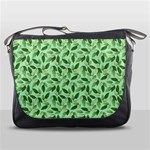 Leaves Pattern Texture Seamless Messenger Bag