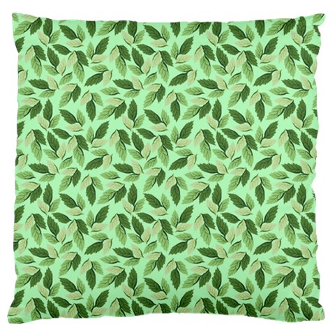 Leaves Pattern Texture Seamless Large Cushion Case (One Side) from ArtsNow.com Front