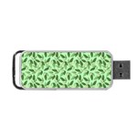 Leaves Pattern Texture Seamless Portable USB Flash (One Side)