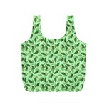 Leaves Pattern Texture Seamless Full Print Recycle Bag (S)