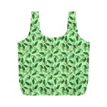 Leaves Pattern Texture Seamless Full Print Recycle Bag (M)