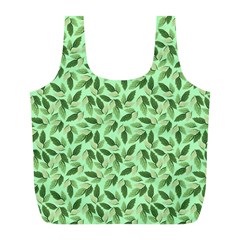 Leaves Pattern Texture Seamless Full Print Recycle Bag (L) from ArtsNow.com Front