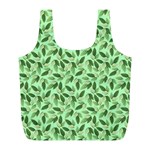 Leaves Pattern Texture Seamless Full Print Recycle Bag (L)