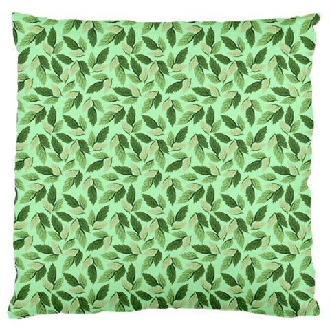 Leaves Pattern Texture Seamless Standard Premium Plush Fleece Cushion Case (Two Sides) from ArtsNow.com Front