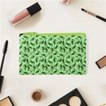 Leaves Pattern Texture Seamless Cosmetic Bag (XS)