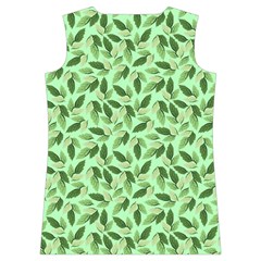 Leaves Pattern Texture Seamless Women s Basketball Tank Top from ArtsNow.com Back