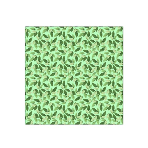 Leaves Pattern Texture Seamless Satin Bandana Scarf 22  x 22  from ArtsNow.com Front