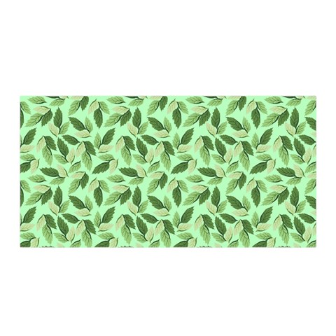 Leaves Pattern Texture Seamless Satin Wrap 35  x 70  from ArtsNow.com Front