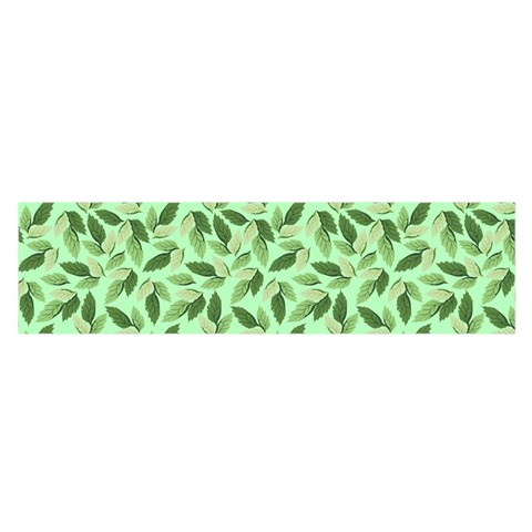 Leaves Pattern Texture Seamless Oblong Satin Scarf (16  x 60 ) from ArtsNow.com Front