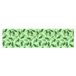 Leaves Pattern Texture Seamless Oblong Satin Scarf (16  x 60 )