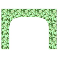 Leaves Pattern Texture Seamless Toiletries Pouch from ArtsNow.com Front