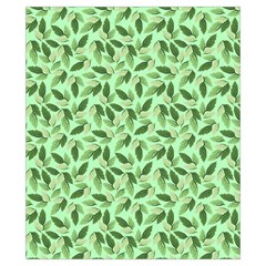 Leaves Pattern Texture Seamless Drawstring Pouch (XS) from ArtsNow.com Front