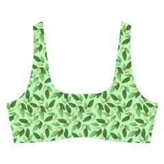 Leaves Pattern Texture Seamless Cross Back Hipster Bikini Set from ArtsNow.com Front