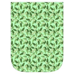 Leaves Pattern Texture Seamless Waist Pouch (Large) from ArtsNow.com Front Pocket