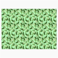 Leaves Pattern Texture Seamless Roll Up Canvas Pencil Holder (M) from ArtsNow.com Front