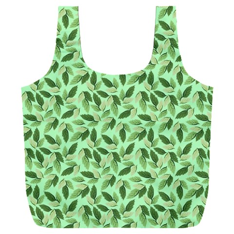 Leaves Pattern Texture Seamless Full Print Recycle Bag (XXL) from ArtsNow.com Front