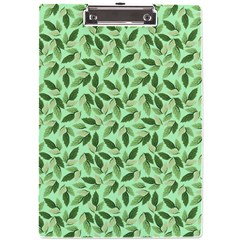 Leaves Pattern Texture Seamless A4 Acrylic Clipboard from ArtsNow.com Front