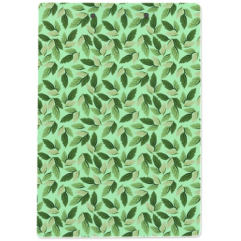 Leaves Pattern Texture Seamless A4 Acrylic Clipboard from ArtsNow.com Back