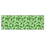 Leaves Pattern Texture Seamless Banner and Sign 6  x 2 