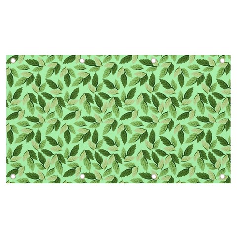 Leaves Pattern Texture Seamless Banner and Sign 7  x 4  from ArtsNow.com Front