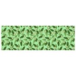 Leaves Pattern Texture Seamless Banner and Sign 9  x 3 