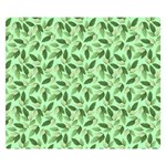 Leaves Pattern Texture Seamless Premium Plush Fleece Blanket (Small)