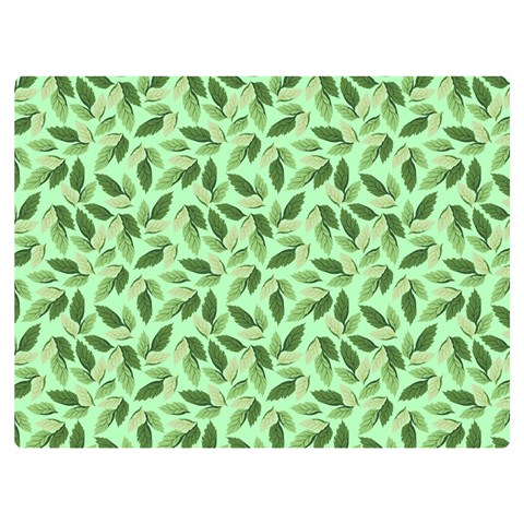 Leaves Pattern Texture Seamless Premium Plush Fleece Blanket (Extra Small) from ArtsNow.com 40 x30  Blanket Front