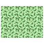 Leaves Pattern Texture Seamless Premium Plush Fleece Blanket (Extra Small)