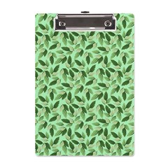 Leaves Pattern Texture Seamless A5 Acrylic Clipboard from ArtsNow.com Front