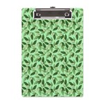 Leaves Pattern Texture Seamless A5 Acrylic Clipboard