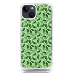 Leaves Pattern Texture Seamless iPhone 14 TPU UV Print Case