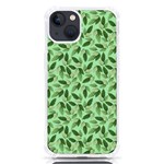 Leaves Pattern Texture Seamless iPhone 13 TPU UV Print Case