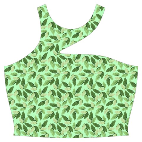 Leaves Pattern Texture Seamless Cut Out Top from ArtsNow.com Front