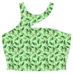 Leaves Pattern Texture Seamless Cut Out Top from ArtsNow.com Front