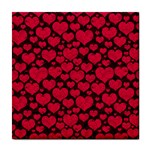 Valentines Day Hearts Pattern Love Red Tile Coaster