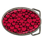 Valentines Day Hearts Pattern Love Red Belt Buckles