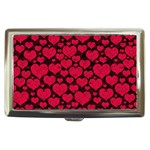 Valentines Day Hearts Pattern Love Red Cigarette Money Case