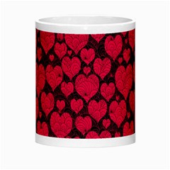 Valentines Day Hearts Pattern Love Red Morph Mug from ArtsNow.com Center