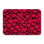 Valentines Day Hearts Pattern Love Red Plate Mats