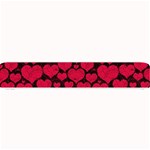 Valentines Day Hearts Pattern Love Red Small Bar Mat