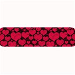 Valentines Day Hearts Pattern Love Red Large Bar Mat