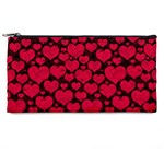 Valentines Day Hearts Pattern Love Red Pencil Cases