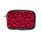 Valentines Day Hearts Pattern Love Red Coin Purse