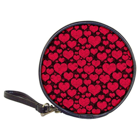 Valentines Day Hearts Pattern Love Red Classic 20 Front